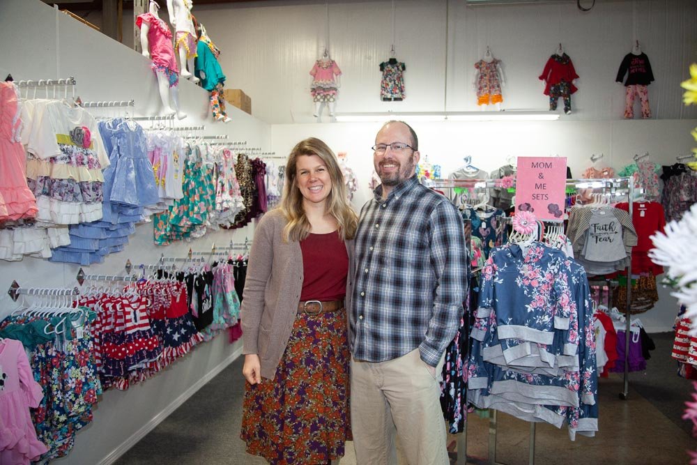 MAKING A MOVE: Andrea and Matt Battaglia hope to partner with another boutique or invest in a storefront to create a Springfield presence.